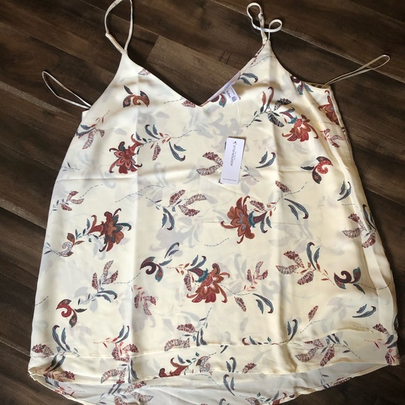 Additionelle silky crepe double layer camisole - Picture 3 of 4